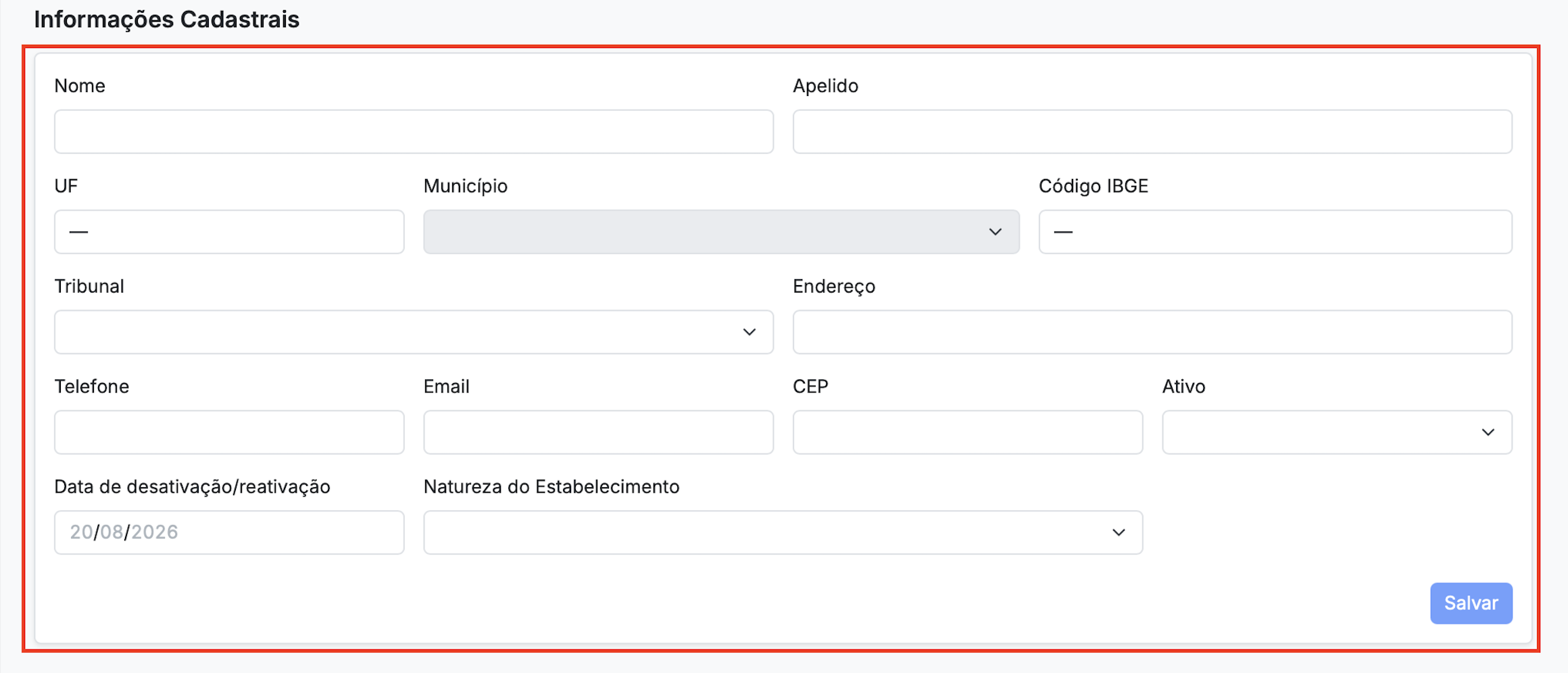 Visualizar Informações