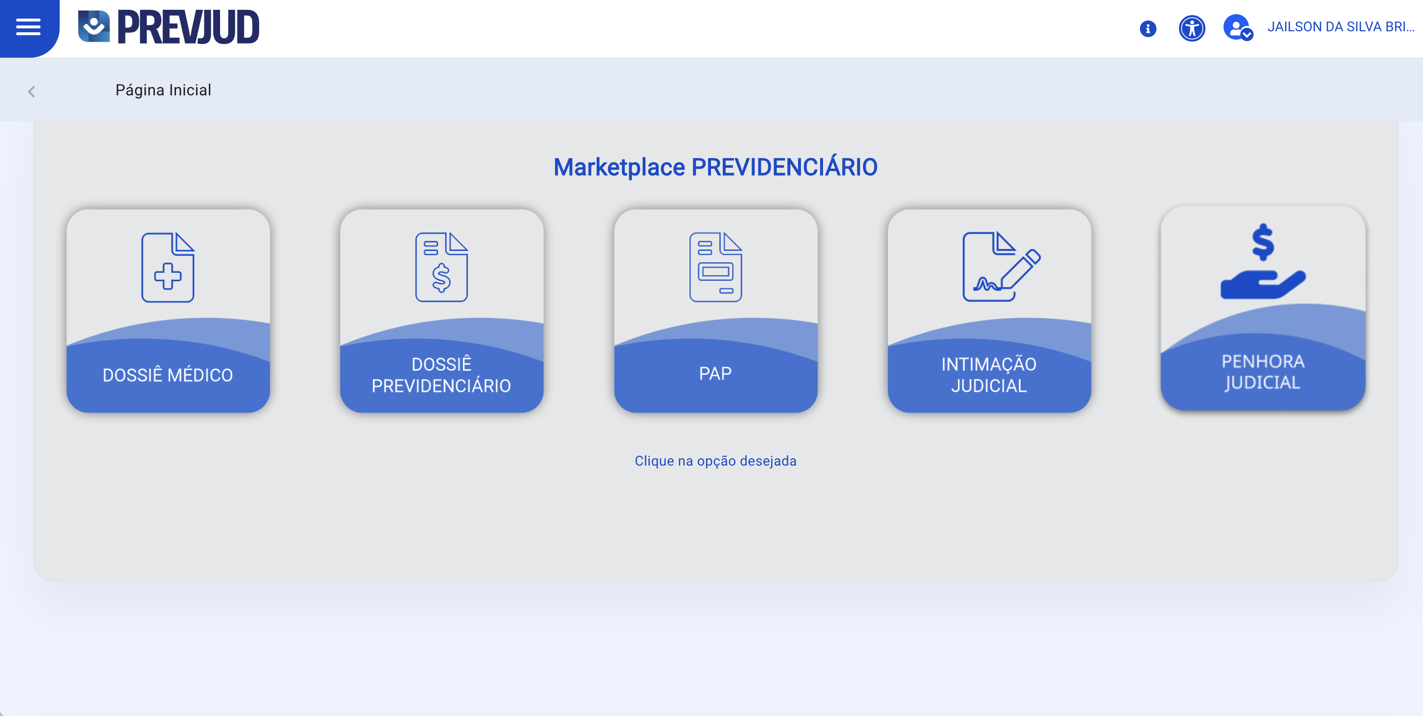 Página Inicial - Marketplace PREVIDENCIÁRIO