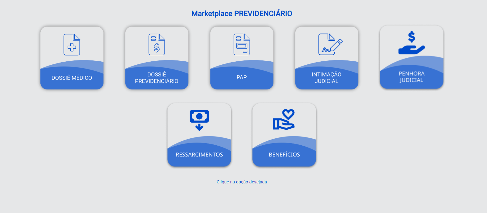 Página Inicial - Marketplace PREVIDENCIÁRIO