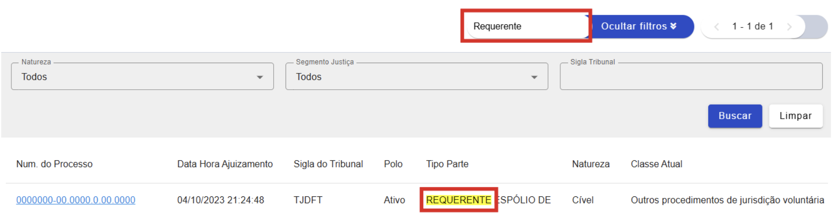 Figura 28 - Realce do campo de busca livre