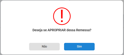 Figura 102 - Modal de confirmação