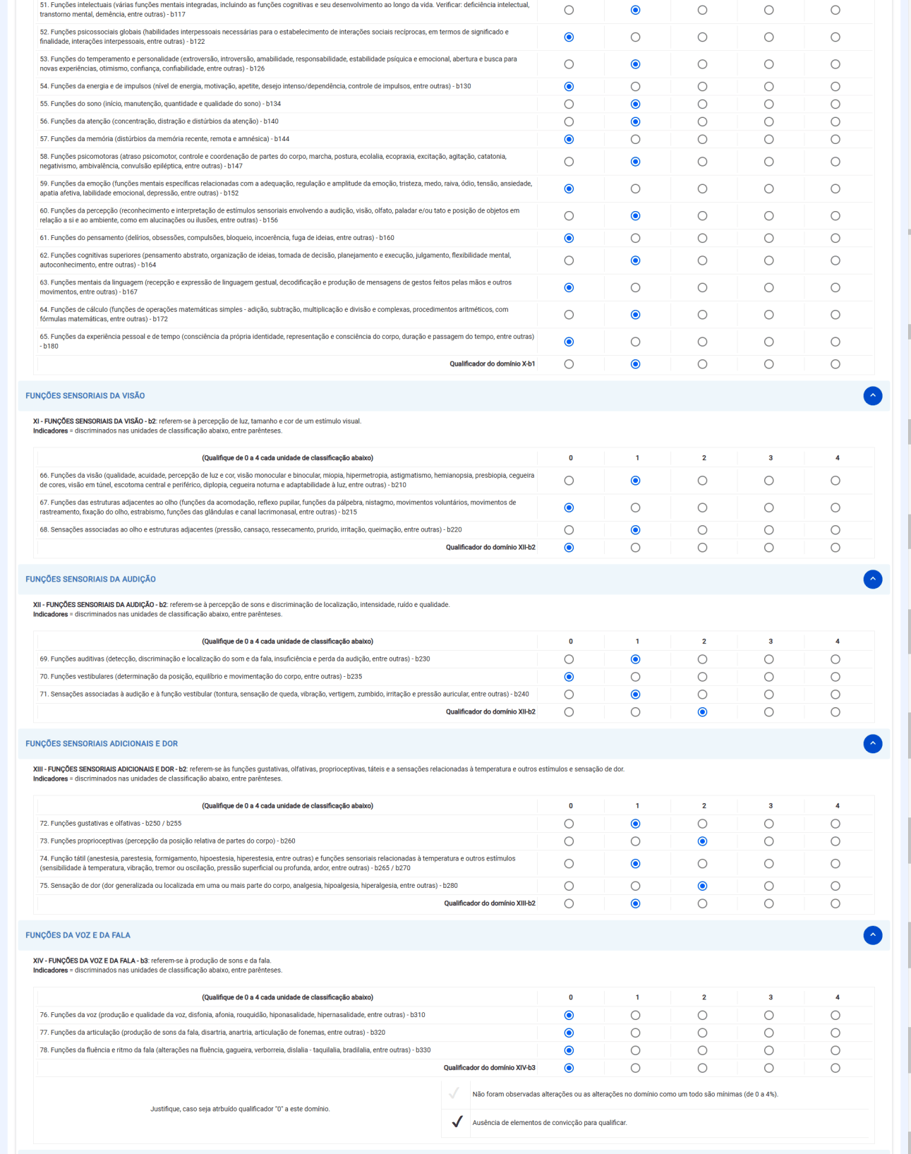 Aba Funções e Estruturas do Corpo, parte 2