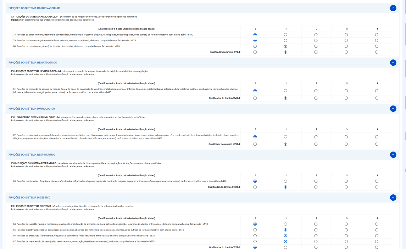 Aba Funções e Estruturas do Corpo, parte 4