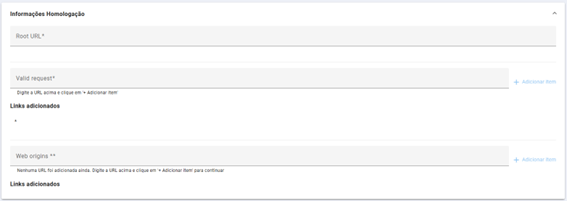 e o sistema apresentará a tela abaixo:
