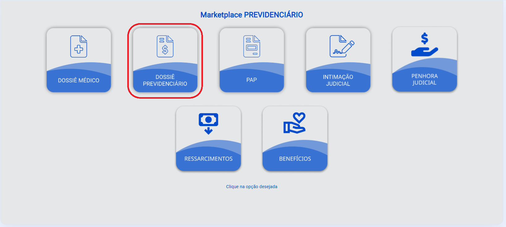 Página inicial Dossiê Previdenciário