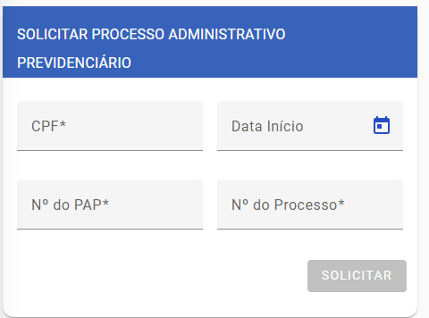 Formulário PAP