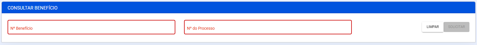 Formulário Benefícios