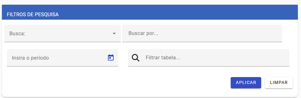 Filtros Penhora Judicial